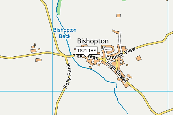 TS21 1HF map - OS VectorMap District (Ordnance Survey) TS21 1HF map - OS VectorMap District (Ordnance Survey)