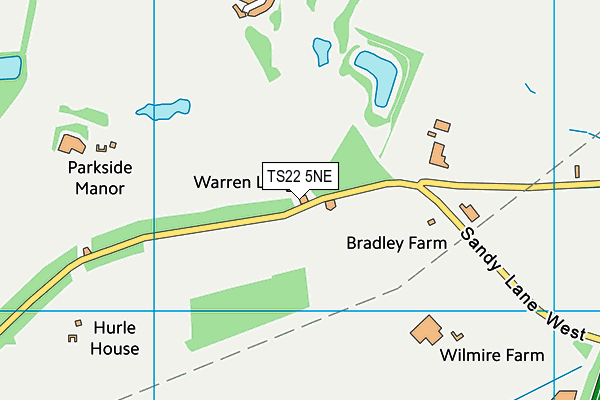 TS22 5NE map - OS VectorMap District (Ordnance Survey) TS22 5NE map - OS VectorMap District (Ordnance Survey)
