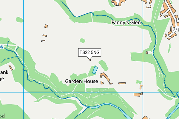 TS22 5NG map - OS VectorMap District (Ordnance Survey) TS22 5NG map - OS VectorMap District (Ordnance Survey)