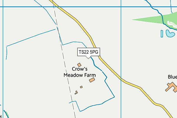 TS22 5PG map - OS VectorMap District (Ordnance Survey) TS22 5PG map - OS VectorMap District (Ordnance Survey)