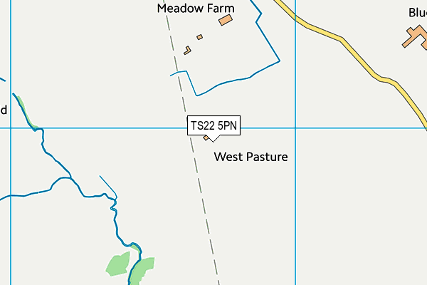 TS22 5PN map - OS VectorMap District (Ordnance Survey) TS22 5PN map - OS VectorMap District (Ordnance Survey)
