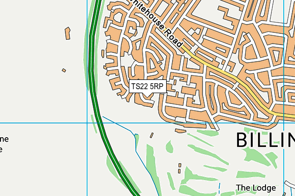 TS22 5RP map - OS VectorMap District (Ordnance Survey) TS22 5RP map - OS VectorMap District (Ordnance Survey)