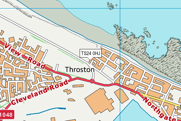TS24 0HJ map - OS VectorMap District (Ordnance Survey) TS24 0HJ map - OS VectorMap District (Ordnance Survey)
