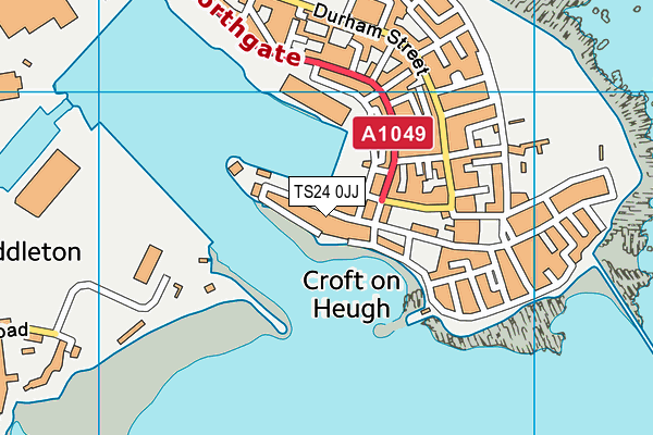 TS24 0JJ map - OS VectorMap District (Ordnance Survey) TS24 0JJ map - OS VectorMap District (Ordnance Survey)