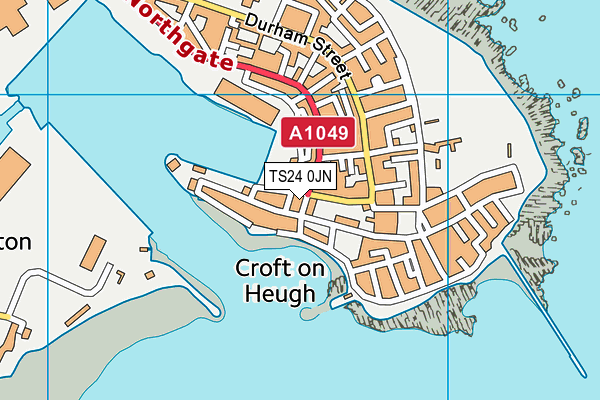 TS24 0JN map - OS VectorMap District (Ordnance Survey) TS24 0JN map - OS VectorMap District (Ordnance Survey)