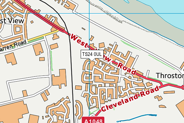 TS24 0UL map - OS VectorMap District (Ordnance Survey) TS24 0UL map - OS VectorMap District (Ordnance Survey)