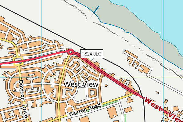 TS24 9LG map - OS VectorMap District (Ordnance Survey) TS24 9LG map - OS VectorMap District (Ordnance Survey)