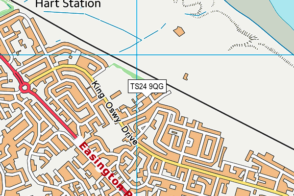 TS24 9QG map - OS VectorMap District (Ordnance Survey) TS24 9QG map - OS VectorMap District (Ordnance Survey)