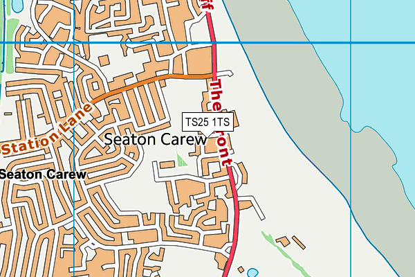 TS25 1TS map - OS VectorMap District (Ordnance Survey) TS25 1TS map - OS VectorMap District (Ordnance Survey)
