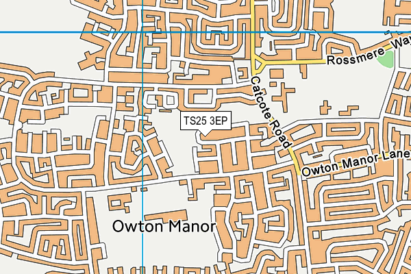 TS25 3EP map - OS VectorMap District (Ordnance Survey) TS25 3EP map - OS VectorMap District (Ordnance Survey)