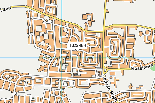 TS25 4EH map - OS VectorMap District (Ordnance Survey) TS25 4EH map - OS VectorMap District (Ordnance Survey)