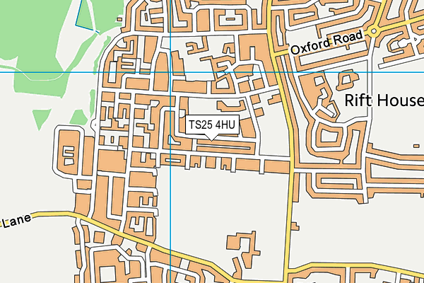 TS25 4HU map - OS VectorMap District (Ordnance Survey) TS25 4HU map - OS VectorMap District (Ordnance Survey)