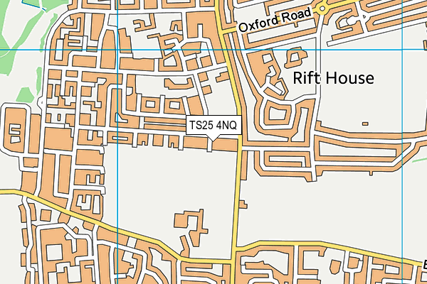 TS25 4NQ map - OS VectorMap District (Ordnance Survey) TS25 4NQ map - OS VectorMap District (Ordnance Survey)