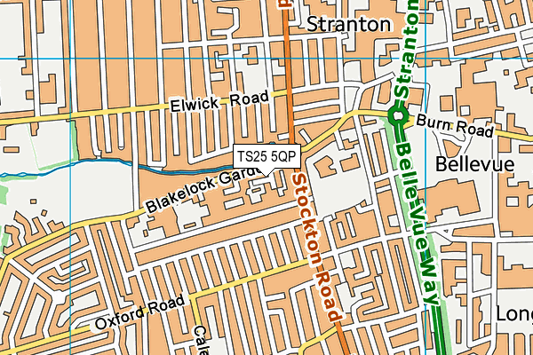 TS25 5QP maps, stats, and open data