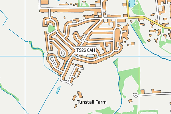 TS26 0AH map - OS VectorMap District (Ordnance Survey) TS26 0AH map - OS VectorMap District (Ordnance Survey)