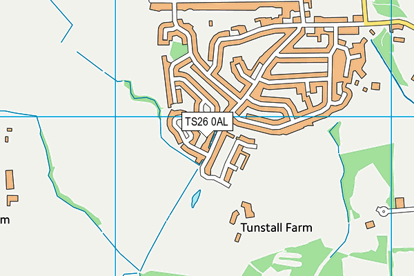 TS26 0AL map - OS VectorMap District (Ordnance Survey) TS26 0AL map - OS VectorMap District (Ordnance Survey)