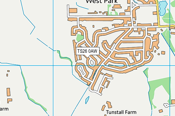 TS26 0AW map - OS VectorMap District (Ordnance Survey) TS26 0AW map - OS VectorMap District (Ordnance Survey)
