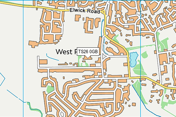 TS26 0GB map - OS VectorMap District (Ordnance Survey) TS26 0GB map - OS VectorMap District (Ordnance Survey)