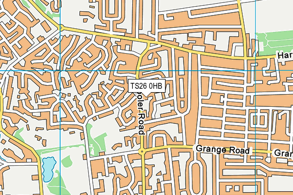 TS26 0HB map - OS VectorMap District (Ordnance Survey) TS26 0HB map - OS VectorMap District (Ordnance Survey)