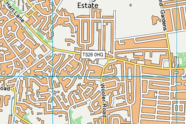 TS26 0HQ map - OS VectorMap District (Ordnance Survey) TS26 0HQ map - OS VectorMap District (Ordnance Survey)