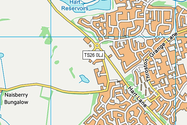 TS26 0LJ map - OS VectorMap District (Ordnance Survey) TS26 0LJ map - OS VectorMap District (Ordnance Survey)
