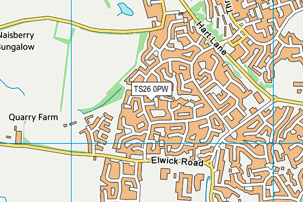 TS26 0PW map - OS VectorMap District (Ordnance Survey) TS26 0PW map - OS VectorMap District (Ordnance Survey)