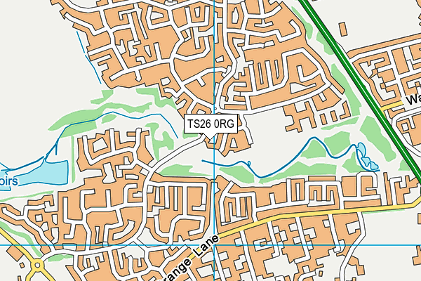 TS26 0RG map - OS VectorMap District (Ordnance Survey) TS26 0RG map - OS VectorMap District (Ordnance Survey)