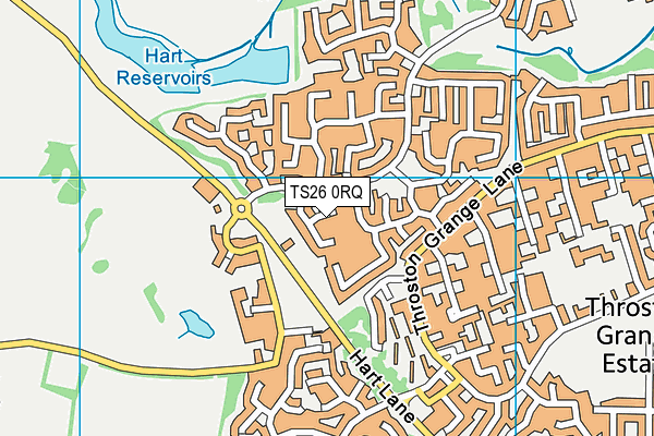 TS26 0RQ map - OS VectorMap District (Ordnance Survey) TS26 0RQ map - OS VectorMap District (Ordnance Survey)