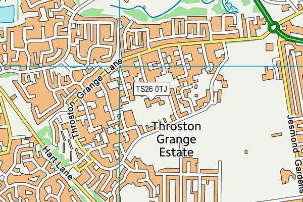 TS26 0TJ map - OS VectorMap District (Ordnance Survey) TS26 0TJ map - OS VectorMap District (Ordnance Survey)