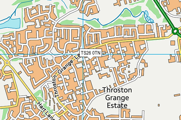 TS26 0TN map - OS VectorMap District (Ordnance Survey) TS26 0TN map - OS VectorMap District (Ordnance Survey)