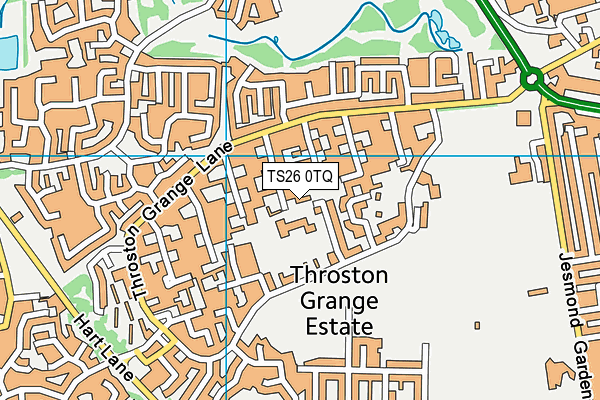TS26 0TQ map - OS VectorMap District (Ordnance Survey) TS26 0TQ map - OS VectorMap District (Ordnance Survey)