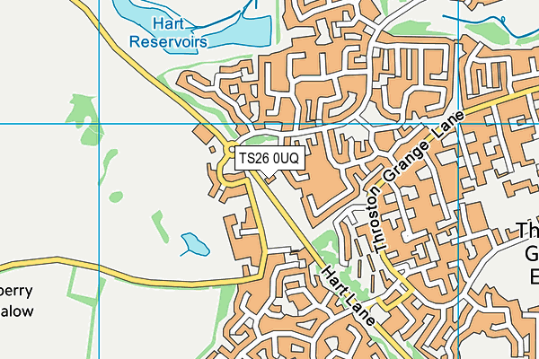 TS26 0UQ map - OS VectorMap District (Ordnance Survey) TS26 0UQ map - OS VectorMap District (Ordnance Survey)