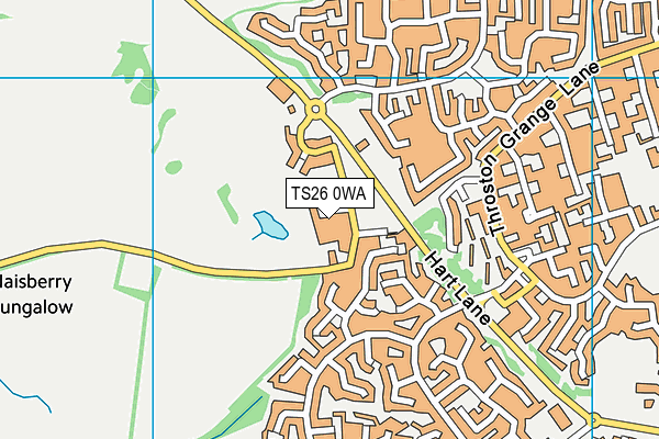 TS26 0WA map - OS VectorMap District (Ordnance Survey) TS26 0WA map - OS VectorMap District (Ordnance Survey)
