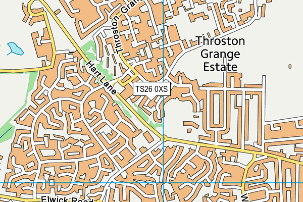 TS26 0XS map - OS VectorMap District (Ordnance Survey) TS26 0XS map - OS VectorMap District (Ordnance Survey)