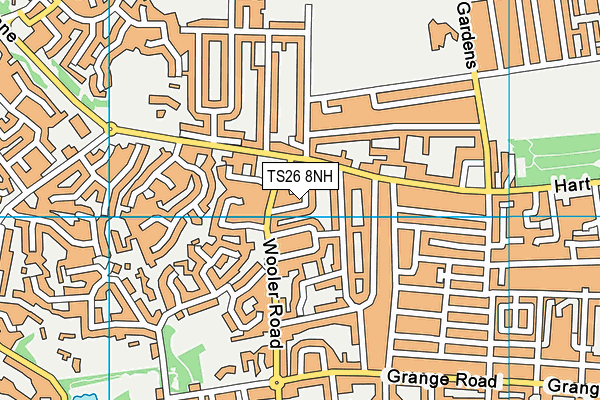 TS26 8NH map - OS VectorMap District (Ordnance Survey) TS26 8NH map - OS VectorMap District (Ordnance Survey)