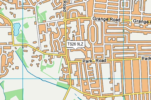 TS26 9LZ map - OS VectorMap District (Ordnance Survey) TS26 9LZ map - OS VectorMap District (Ordnance Survey)