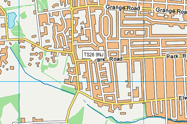 TS26 9NJ map - OS VectorMap District (Ordnance Survey) TS26 9NJ map - OS VectorMap District (Ordnance Survey)