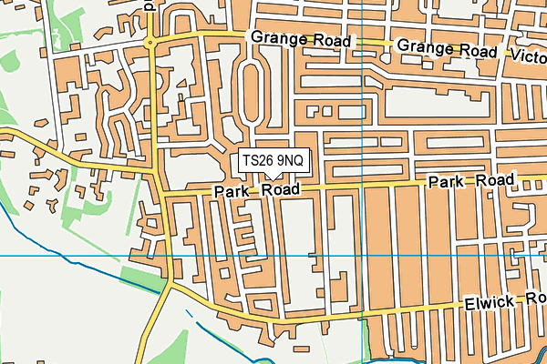 TS26 9NQ map - OS VectorMap District (Ordnance Survey) TS26 9NQ map - OS VectorMap District (Ordnance Survey)
