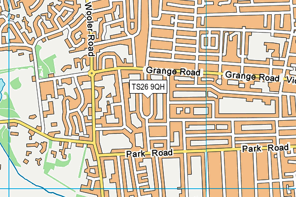 TS26 9QH map - OS VectorMap District (Ordnance Survey) TS26 9QH map - OS VectorMap District (Ordnance Survey)