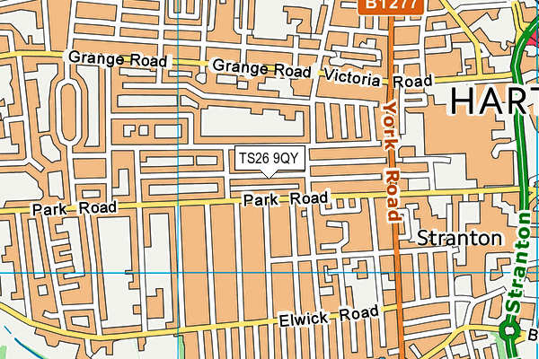 TS26 9QY map - OS VectorMap District (Ordnance Survey) TS26 9QY map - OS VectorMap District (Ordnance Survey)