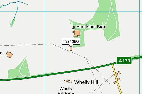 TS27 3BQ map - OS VectorMap District (Ordnance Survey) TS27 3BQ map - OS VectorMap District (Ordnance Survey)