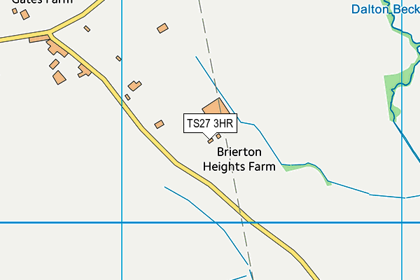 TS27 3HR map - OS VectorMap District (Ordnance Survey) TS27 3HR map - OS VectorMap District (Ordnance Survey)