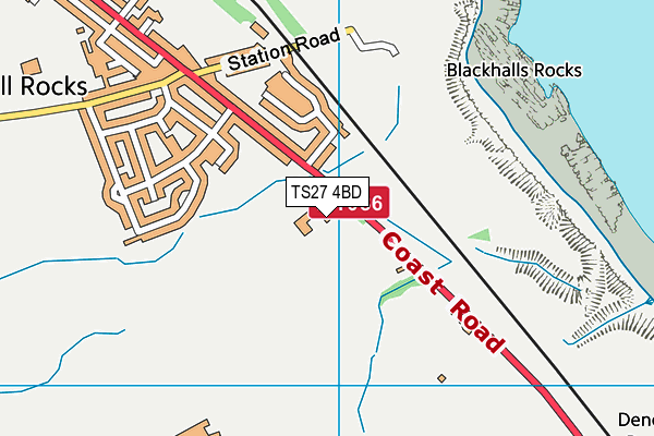 TS27 4BD map - OS VectorMap District (Ordnance Survey) TS27 4BD map - OS VectorMap District (Ordnance Survey)