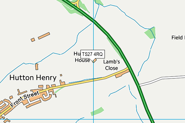 TS27 4RQ map - OS VectorMap District (Ordnance Survey) TS27 4RQ map - OS VectorMap District (Ordnance Survey)