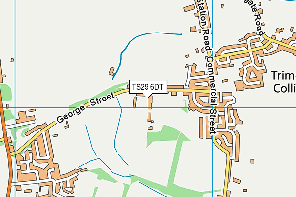 TS29 6DT map - OS VectorMap District (Ordnance Survey) TS29 6DT map - OS VectorMap District (Ordnance Survey)