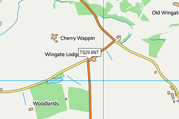TS29 6NT map - OS VectorMap District (Ordnance Survey) TS29 6NT map - OS VectorMap District (Ordnance Survey)