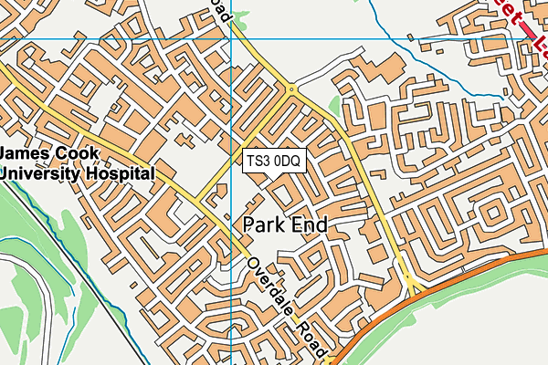 TS3 0DQ map - OS VectorMap District (Ordnance Survey) TS3 0DQ map - OS VectorMap District (Ordnance Survey)