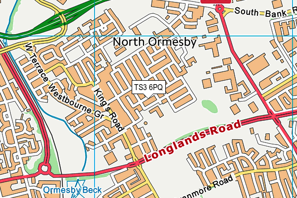 TS3 6PQ map - OS VectorMap District (Ordnance Survey) TS3 6PQ map - OS VectorMap District (Ordnance Survey)