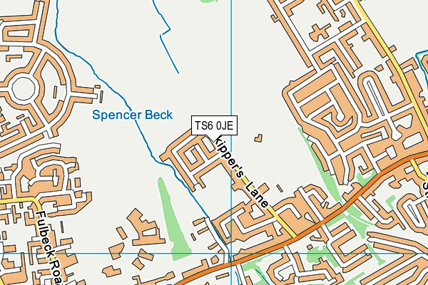 TS6 0JE map - OS VectorMap District (Ordnance Survey) TS6 0JE map - OS VectorMap District (Ordnance Survey)