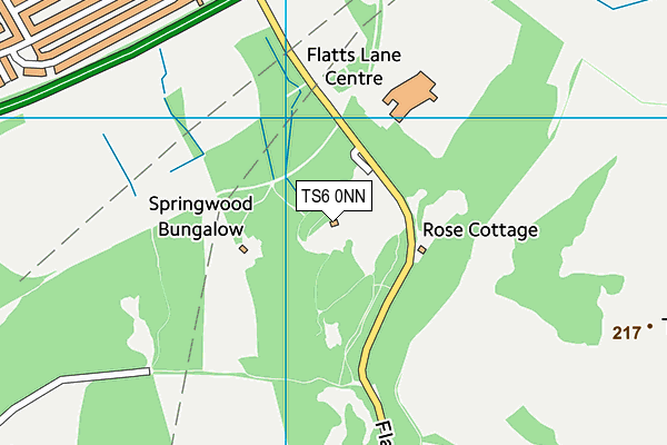 TS6 0NN map - OS VectorMap District (Ordnance Survey) TS6 0NN map - OS VectorMap District (Ordnance Survey)